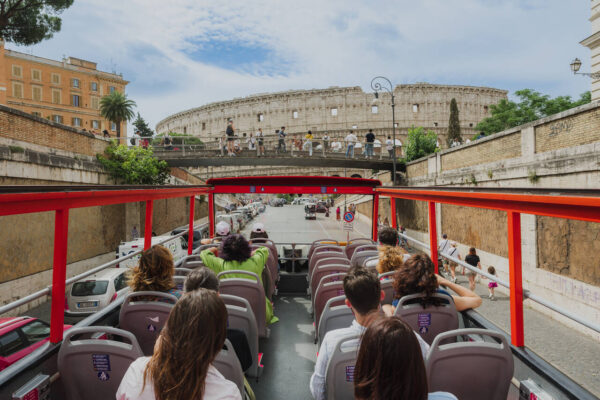 City Sightseeing Roma + traslado desde Civitavecchia en autobús
